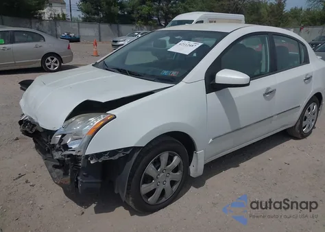 2012 Nissan Sentra 2.0 S from USA, damaged, VIN 3N1AB6AP3CL762827